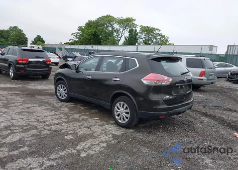 2015 Nissan Rogue S из США, поврежденный, VIN KNMAT2MV2FP530547